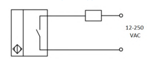 Эскиз Задвижка шиберная ножевая DN.ru GVKN1331E-2W-Fb-2P Ду200 Ру10 межфланцевая, с невыдвижным шпинделем, корпус - чугун GGG-40, уплотнение - EPDM,  с пневмоприводом, пневмораспределителем 4V210-08 220В и индукционными датчиками LJ12A3-4-J/EZ 220B
