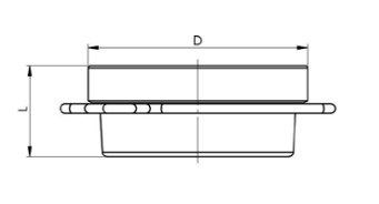 Клапан обратный Гранлок CVS18 Ду15-100 Ру16 межфланцевый пружинный