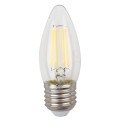 Лампа светодиодная ЭРА F-LED B35 E27 Свеча 35 мм мощность - 11 Вт, цоколь - E27, световой поток - 970 лм, цветовая температура - 4000К, тип лампы - светодиодная LED, цвет свечения - нейтральный белый, форма - свеча