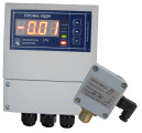 Датчик разности давлений на жидкость ПРОМА ИДМ-016 ДД(Ж)-НВ 6, рабочее давление 2.5МПа, настенное исполнение с выносным датчиком, количество выходных реле - 4, диапазон измерений давлений 6-1,6КПа