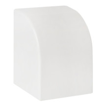 Заглушка EKF Plast 25х16 комплект из 4 шт, материал – ПВХ, цвет - белый